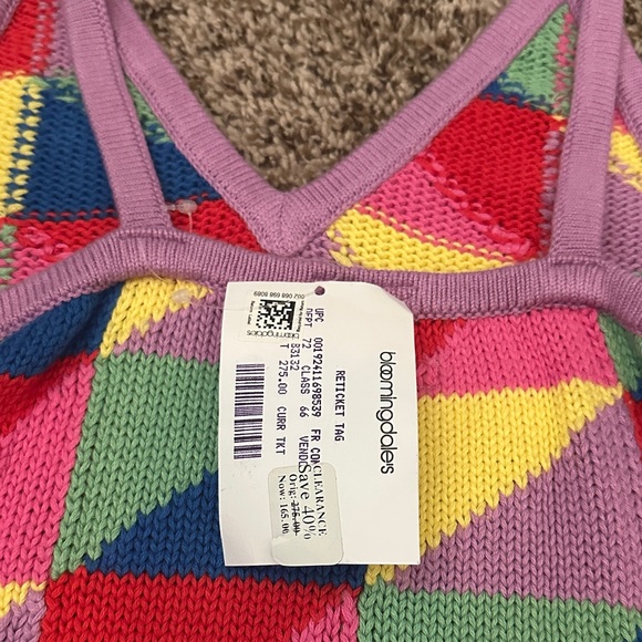 MOTHER Multicolor The Band Wagon Sweater Tank - Picture 3 of 8